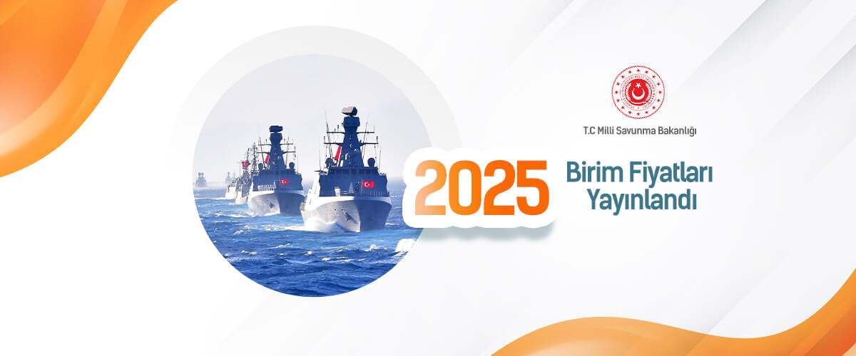 Milli Savunma Bakanlığı 2025 Birim Fiyatları Yayınlandı ve AMP'de kullanıma hazır!